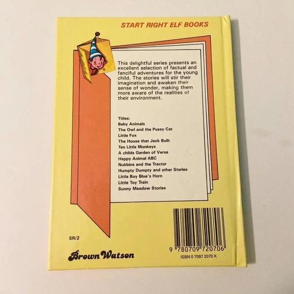 Vintage 1980  Start Right Elf Books The Owl and the Cat and Little Fox - Picture 12 of 16